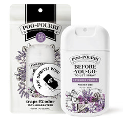 Lavender Vanilla Pocket Sprayer - Poo~Pourri Toilet Spray